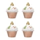 thumbnail image 5 of 4 Adornos Navide?os Para Cupcakes, Adornos Para Colgar En La Pared Del árbol De Navidad, Color Café, 5 of 5