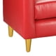 thumbnail image 4 of Sofa New Retro 3 Cuerpos Pu 01 Rojo, 4 of 5