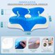 thumbnail image 5 of Almohada refrescante de espuma viscoelástica EUCIOR para cuello y hombros, 5 of 8