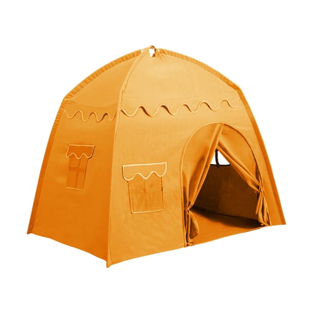 Carpas De Juego Para Niños, Carpa De Princesa Interior Y Exterior Para Niños, Niñas, Niños Pequeños, Color Amarillo