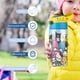 thumbnail image 5 of Sanrio Botella de Agua con Tapa Pop Top de Un Toque, Acero Inoxidable, a Prueba de Fugas, para Deportes, Botella Infantil azul 12 oz, 5 of 6
