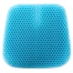 thumbnail image 1 of Cojín de asiento de gel ortopédico, transpirable, con diseño de panal biónico., 1 of 7