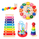 thumbnail image 1 of Pack 5 juguetes didactico madera montessori educativo, 1 of 3
