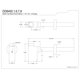 thumbnail image 5 of Desagüe para lavabo Kingston Brass Euro tipo botella 30 cm cromado, 5 of 5