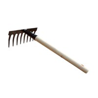 Ioensy - Herramienta De Jardín Para Solucionar El Trabajo De Rastrillo De Jardín Para El Hogar Del Patio Trasero Familiar 8 Dientes