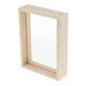 thumbnail image 3 of Espécimen De Vidrio De Doble Cara Creativo Marco De Madera Transparente 13,7 X 18,8 Cm, 3 of 3