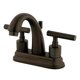 thumbnail image 1 of Grifo para baño Kingston Brass KS8615CML de 10 cm, instalación central, 1 of 1