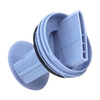 Magideal - Filtro De Bomba De Agua Para Lavadora, Perilla De Tapón De Malla, Duradero, Práctico, Conveniente Filtro De Bomba De Drenaje Para Lavadora, Para Inter Azul