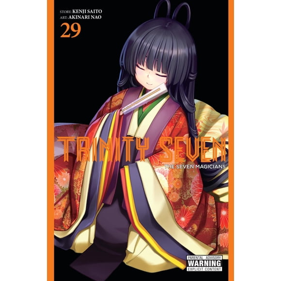 Manga Yen Press Trinity Seven Volumen 29 Los Siete Magos