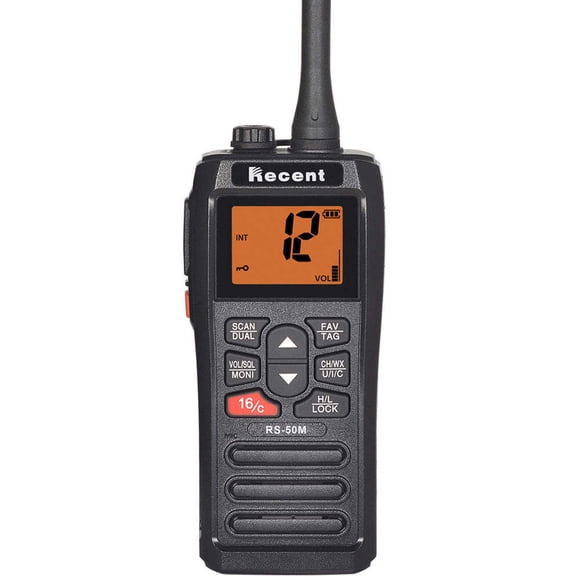 Walkie-Talkie Recent RS-50M VHF Profesional Negro