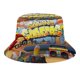thumbnail image 1 of Surfistas del Metro Sombrero bucket para adultos, gorra de protección solar, sombrero de pescador plegable para viajes al aire libre, pesca y actividades de verano, 1 of 6