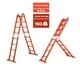 thumbnail image 3 of Escalera multipropósito plegable ultra resistente 4x4 4.5 Mtrs, 3 of 3