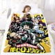 thumbnail image 5 of My Hero Academia anti-pilling, suave, ligera, esponjosa y acogedora de lujo para hogar y cocina – Perfecta para niños y adultos,80X120cm, 5 of 6