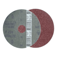 Disco Fibra Desbaste Abrasivo Norton F224 G36 115X22Mm 4 1/2