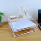 thumbnail image 5 of Organizador de escritorio EXPUTRAN, kit de 4 piezas de acrílico transparente, 5 of 7