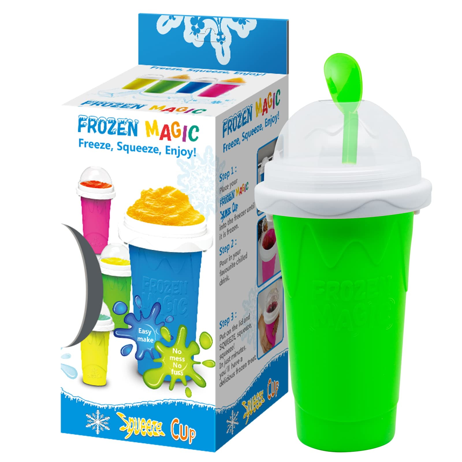Generic - Taza Para Hacer Granizados Tik Tok Frozen Magic Con Tapas Y Pajitas