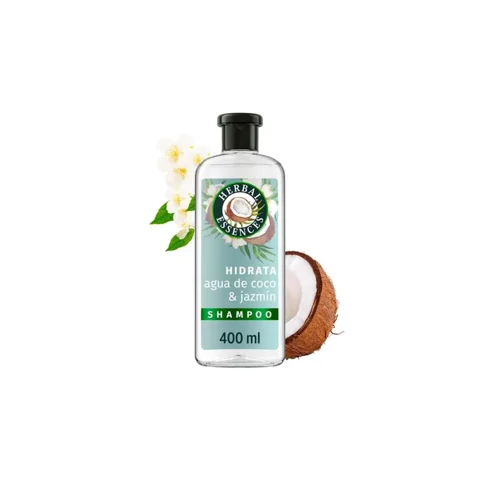 Shampoo Hidrata Agua De Coco Y Jazmin 400Ml Herbal Essences