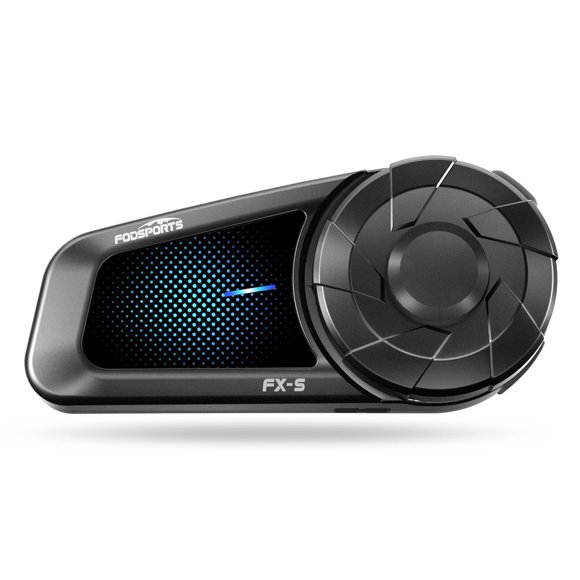 Auriculares Bluetooth para motocicleta Fodsports FX-S V5.4 IP67 negros