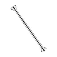 Bothyi - Barra Telescópica Para Ropa, Barra De Soporte, Barra Para Armario, Para Baño, Armario, Dormitorio, Longitud 38Cm