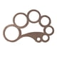 thumbnail image 5 of Regla Circular, Plantilla De Corte De Esquina De Cuero Redondo, Herramienta Artesanal De Cuero DIY, Estilo B, 5 of 5