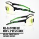 thumbnail image 5 of Gafas de seguridad Jackson Safety Maxview+ Wraparound Black, 5 of 6