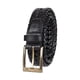 thumbnail image 1 of Cinturón trenzado Dockers negro para hombre talla 34, 1 of 3