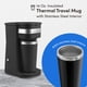 thumbnail image 2 of Cafetera Elite Gourmet EHC111A con taza térmica de 400 ml, color negro, 2 of 7