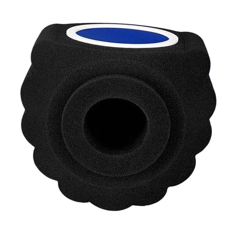Magideal - Cubierta De Micrófono Con Filtro De Ruido Cúpula De Grabación Y Capa Absorbente De Espuma Acústica Para Una Voz Clara Adecuado Para Estudios Caseros Y Filtro Azul