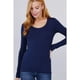 thumbnail image 1 of Camiseta Mujer Elasticada Forro Polar Manga Larga 2419, 1 of 2