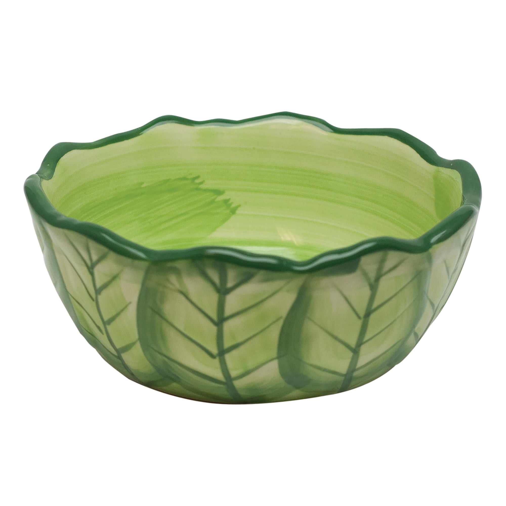 Repollo Food Bowl Kaytee Vege-t-bowl Para Mascotas Pequeñas