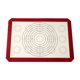 thumbnail image 1 of Mat Silicona Circulos 1 Pieza Rojo, 1 of 3