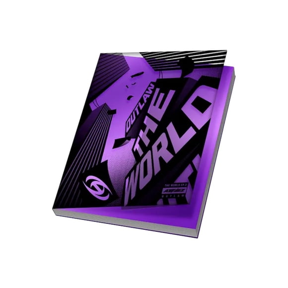Álbum ATEEZ - The World EP.2: Outlaw (versión Z) + CD + libro de 112 págs.