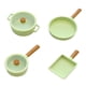 thumbnail image 4 of 4 Piezas 1/6 Olla De Cocina Para Casa De Muñecas Mini Modelo De Utensilios De Cocina Para Muñecas BJD Cocina Verde, 4 of 4
