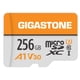 thumbnail image 1 of Tarjeta Micro SD Gigastone 256GB A1 V30 UHS-I U3, 1 of 5