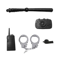 Magideal - 5X Accesorio De Juego De Simulación De Policía, Accesorios De Disfraz De Juego De Rol Para Juego De Rol