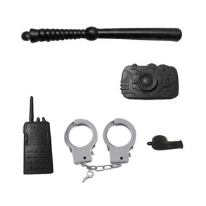 Magideal - 5X Accesorio De Juego De Simulación De Policía, Accesorios De Disfraz De Juego De Rol Para Juego De Rol