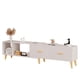 thumbnail image 1 of Rack TV extensible 198-120x40x30cm Chic Home, 1 of 2