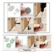 thumbnail image 3 of Pack 6 topes magnéticos para puerta, 3 of 3