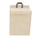 thumbnail image 4 of Cesta De Lavandería Colgante Plegable Cesta De Almacenamiento Para Colgar En La Pared Para Dormitorio Dormitorio Beige Mediano, 4 of 5