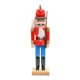 thumbnail image 2 of Adornos De Cascanueces Favores De Fiesta Figuras De Cascanueces De 25 Cm Para Escritorio Invierno Rojo, 2 of 5