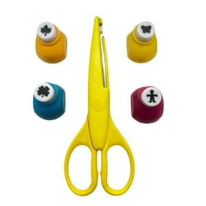 Pequi - Set De Tijeras Con 4 Perforadoras