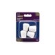 thumbnail image 1 of Furniture Leg Tips Projex, 1,3 cm, color blanco, redondo, paquete de 4 unidades, 1 of 2