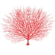 thumbnail image 5 of de vivo, plantas de simulación decorativas, flores falsas, plantas artificiales de plástico, para bodas, patio, hotel, patio, , ROJO Rojo (sin base), 5 of 5