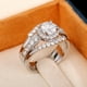 thumbnail image 3 of Elegant 925 Silver Plated Zircon Ring for Women - Perfect for Weddings, Parties, and Daily Wear, 3 of 4