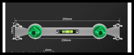 Magideal - Dispositivo De Nivelación De Grifo, Herramienta De Instalación De Plomería Para Baño, Llave En Ángulo Multifunción A Prueba De Óxido, Llave De Reparac