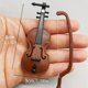 thumbnail image 2 of Miniature Toy Scene Shooting Model Doll House Accessories Simulation Violin Decoration Ornaments, 2 of 2
