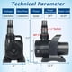 thumbnail image 3 of Bomba Para Estanque Ps High Flow 12000 Gph 850 W, 3 of 8