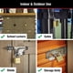 thumbnail image 2 of Candado combinado Master Lock Gold 175EC4 para exteriores, paquete de 4, 2 of 7