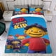 thumbnail image 4 of Sid el Niño Científico Conjunto de sábanas temático, trío de piezas, cómodo y amigable con la piel, diseño único, regalo de decoración para el hogar para familiares, amigos y fans,135cm *200cm, 4 of 6