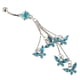 thumbnail image 2 of Borlas De Cristal Mariposas Ombligo Anillos Cuerpo Piercing Joyería Ombligo, 2 of 3